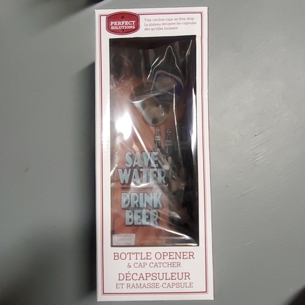 Bottle opener & Cap catcher